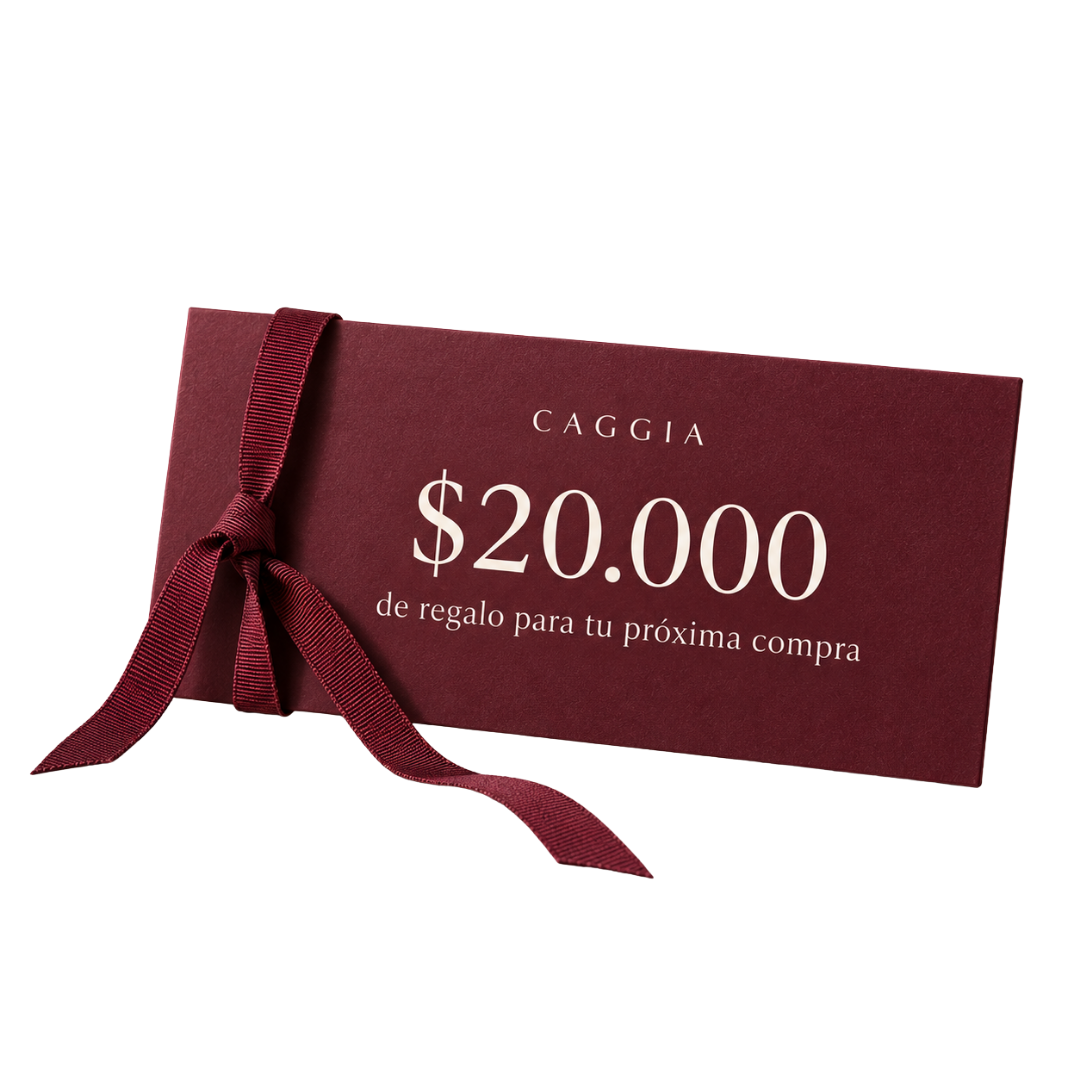 Tarjeta de regalo Caggia de $20.000 para tu próxima compra